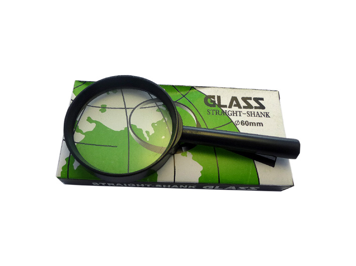 Hand Magnifier with 3 times magnification Ø60mm